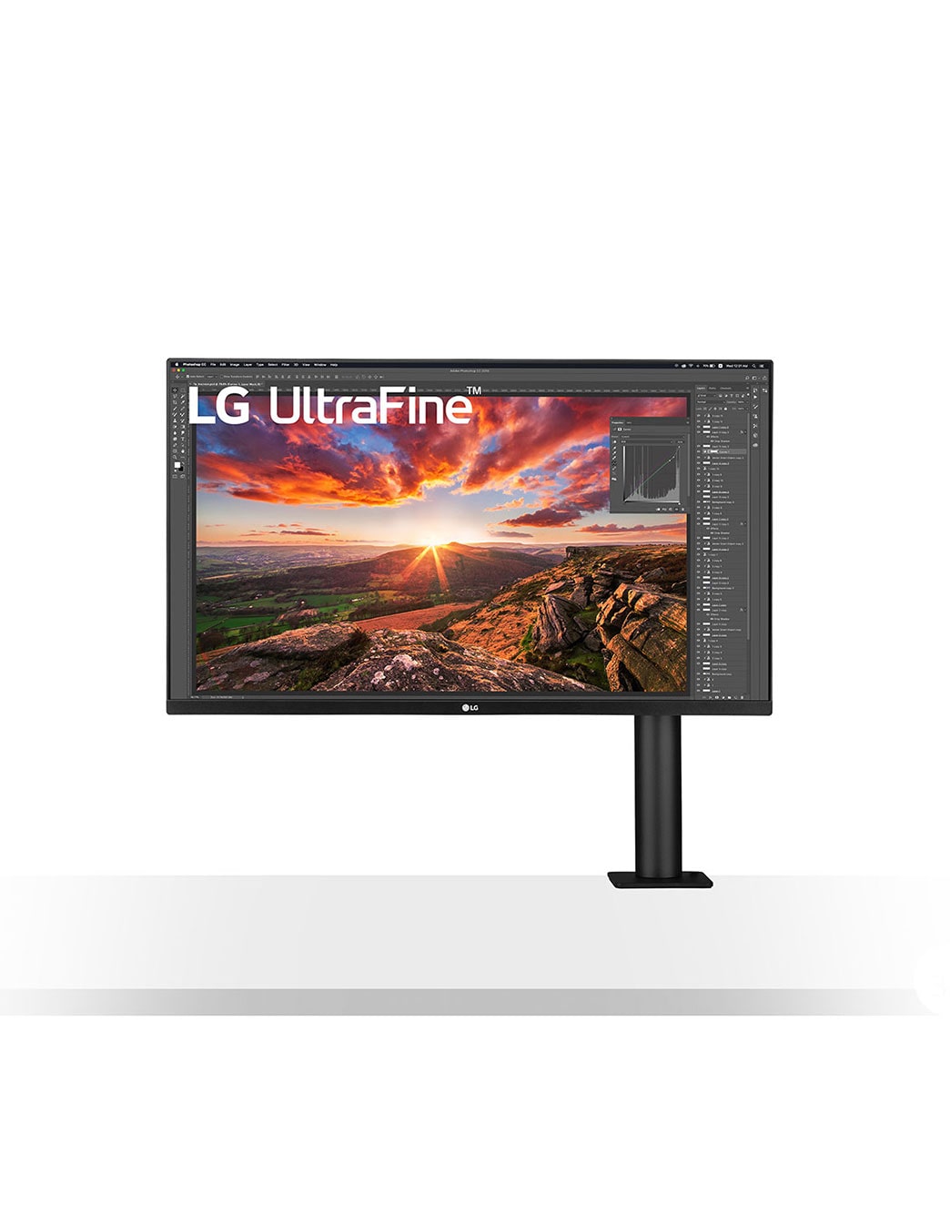 【美品】LG 32UN880-B モニター　UltraFine Ergo LG 32UN880-B: 32UN880-B 31.5'' UltraFine™ Display Ergo 4K