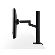 LG 27 Inch QHD IPS Ergo Monitor with AMD FreeSync™, LG 27'' QHD Ergo IPS Monitor with USB Type-C™, Side View Down, 27QN880-B, 27QN880-B, thumbnail 5