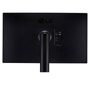 LG 27 Inch QHD IPS Ergo Monitor with AMD FreeSync™, LG 27'' QHD Ergo IPS Monitor with USB Type-C™, Rear Perspective View 2, 27QN880-B, 27QN880-B, thumbnail 10