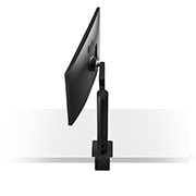 LG 27 Inch QHD IPS Ergo Monitor with AMD FreeSync™, LG 27'' QHD Ergo IPS Monitor with USB Type-C™, Rear Side View Close Up Monitor Arm On The Center, 27QN880-B, 27QN880-B, thumbnail 12