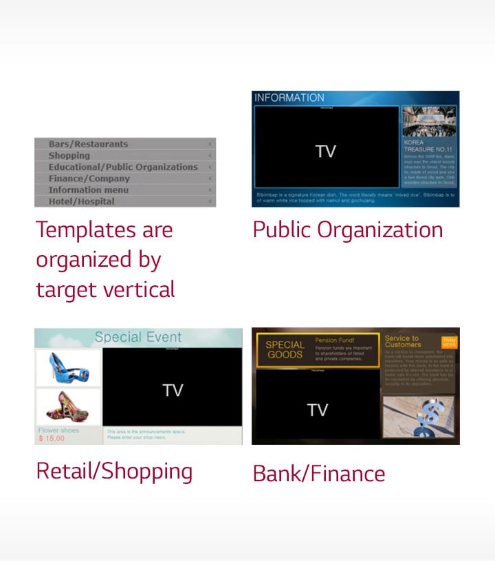 Featuring more unique features on licensed version: additional templates