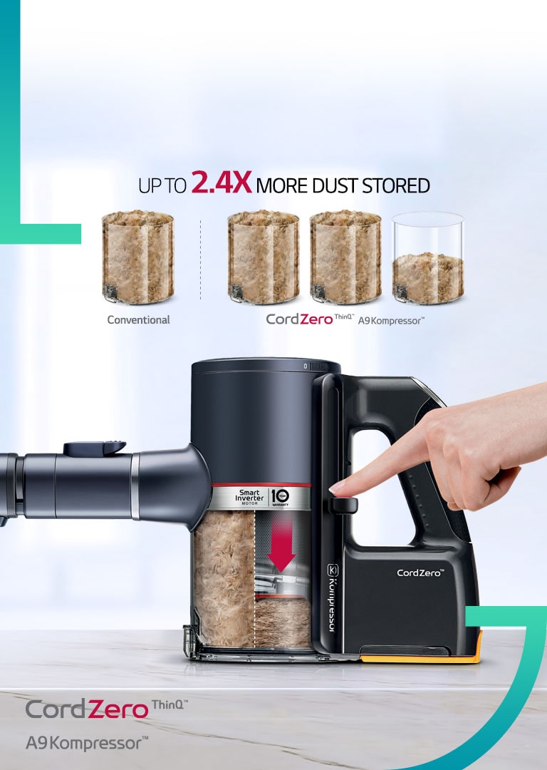 Cordless Vacuum Cleaners Discover LG Cordless Vacuums LG UAE