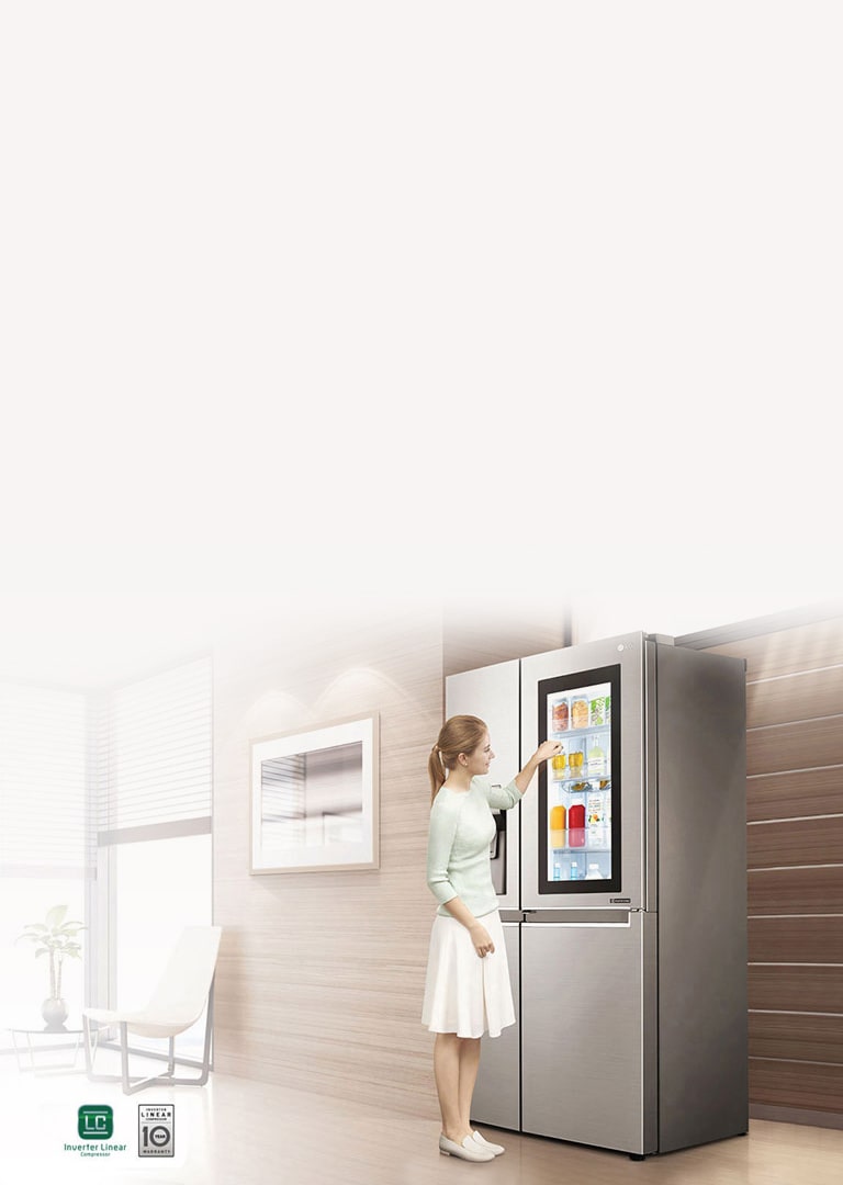 double door fridge lg company price