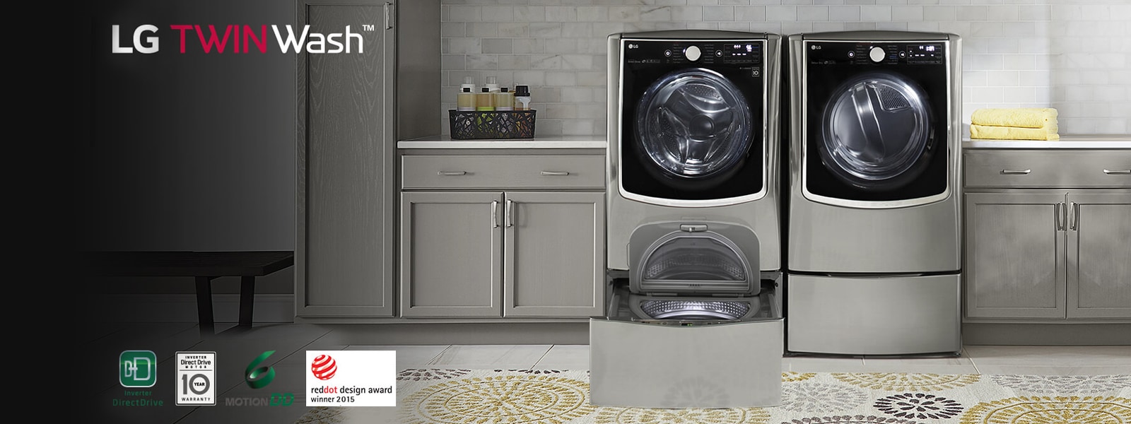 Front Load Washing Machines with LG ThinQ Fully Automatic LG UAE