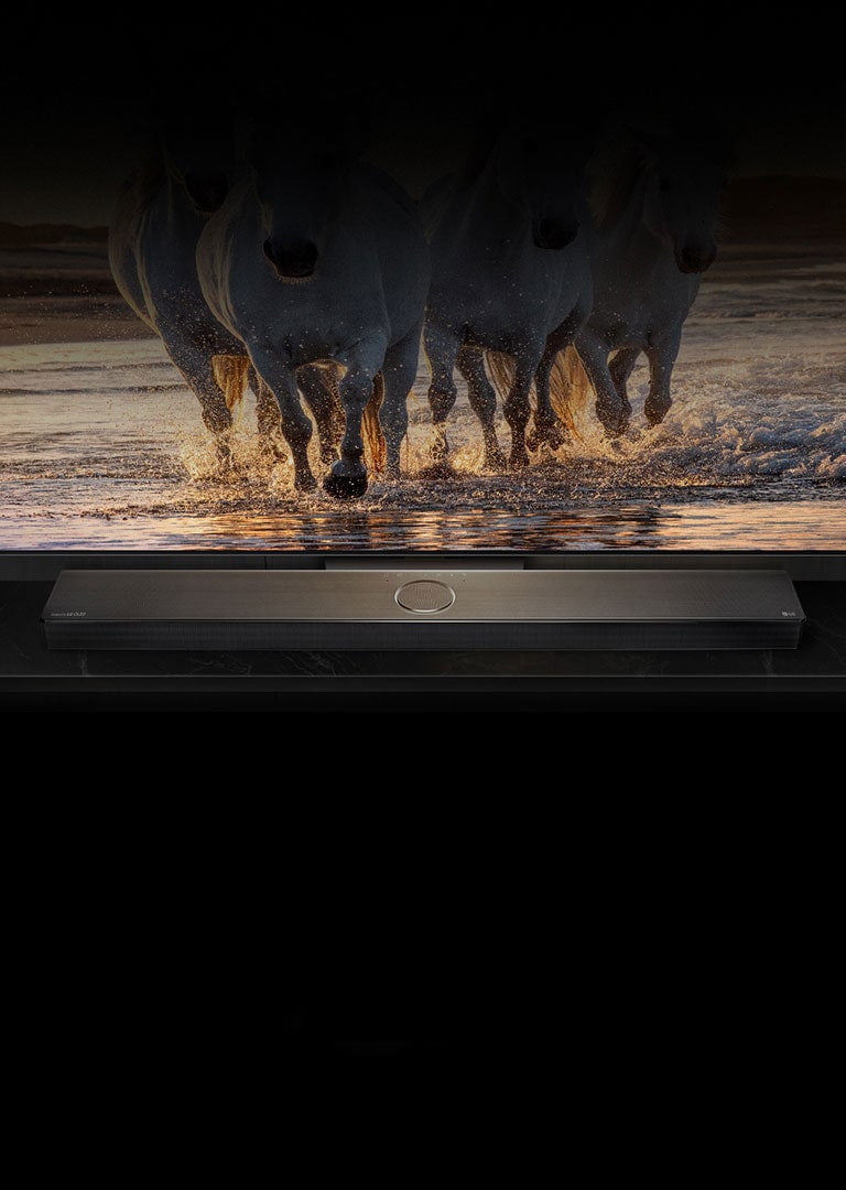 Get a soundbar match your TV