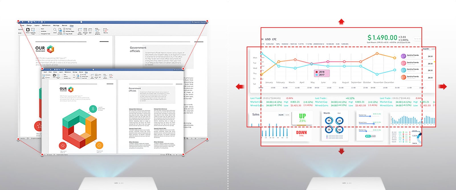 Flexible and easy installation.