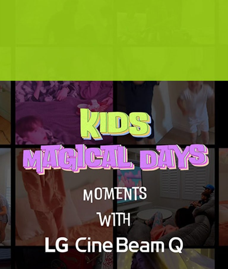 This video highlights various ways the whole family, including children, can use the CineBeam Q together.