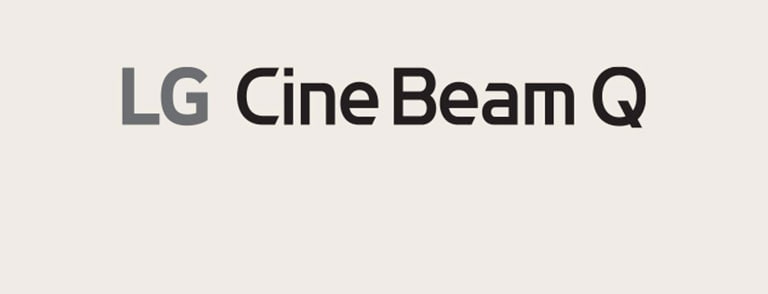 LG CineBeam Q logo.	