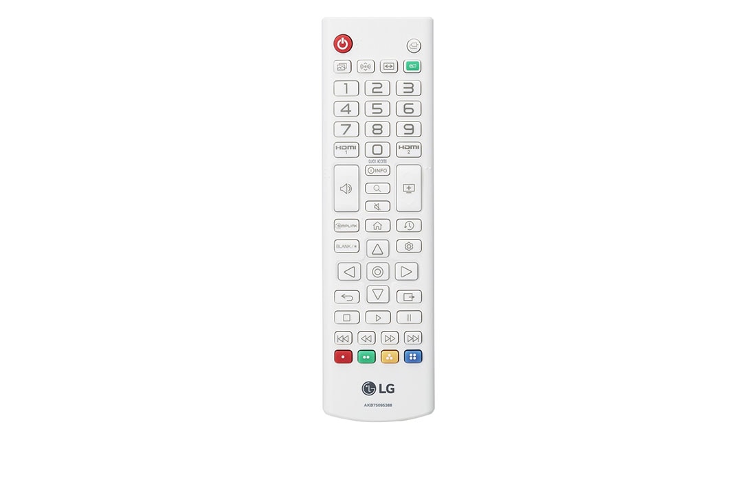 LG ProBeam Laser Short- Throw Projector, Close-up view of remote control, BU53PST, thumbnail 10
