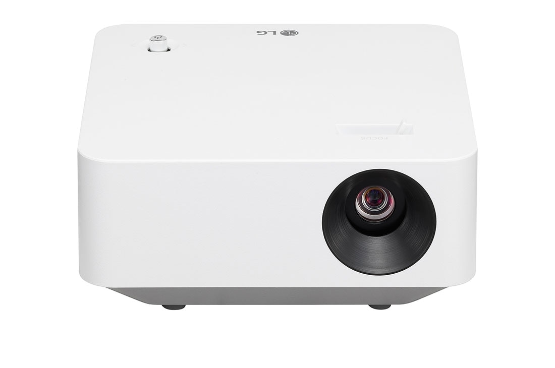 LG CineBeam PF510Q Smart Portable Projector with Remote Control, Front view, PF510Q