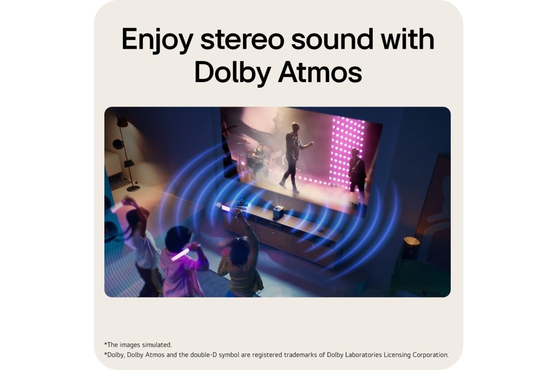 LG CineBeam S | Mini UST (Ultra Short Throw) 4K Projector with Dolby Atmos, PU615U, thumbnail 16