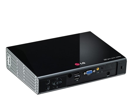 LG جهاز إسقاط متحرك بتقنية المصابيح الموفرة بقدرة 1000 أنسي لومن، وتباين 100,000:1، بدقة WXGA وWIDI , PA1000, thumbnail 4