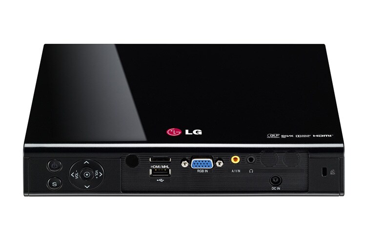 LG جهاز إسقاط متحرك بتقنية المصابيح الموفرة بقدرة 1000 أنسي لومن، وتباين 100,000:1، بدقة WXGA وWIDI , PA1000, thumbnail 3