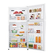 LG Top Mount Freezer, Super White, Inverter Linear Compressor, DoorCooling<sup>+</sup>™, Multi AirFlow, Smart Diagnosis™, GR-C432RQCN, thumbnail 2