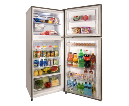 LG Capacious Top Freezer Refrigerator with smart invertor compressor & Karim Rashid Design, GN-B512GGCH, thumbnail 2