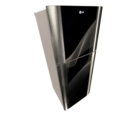 LG Capacious Top Freezer Refrigerator with smart invertor compressor & Karim Rashid Design, GN-B512GGCH, thumbnail 3