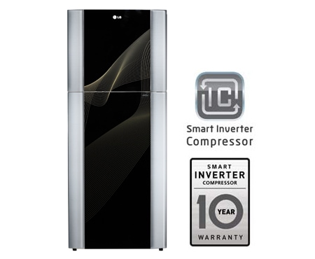 LG ثلاجة رحيب أعلى برادات الذكي مع العاكس ضاغط وكريم رشيد تصميم, GN-B512GGCH, thumbnail 1