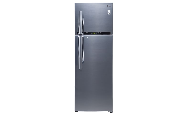 LG Compact Top Freezer Refrigerator with smart inverter compressor, GN-M372RLCL, thumbnail 1