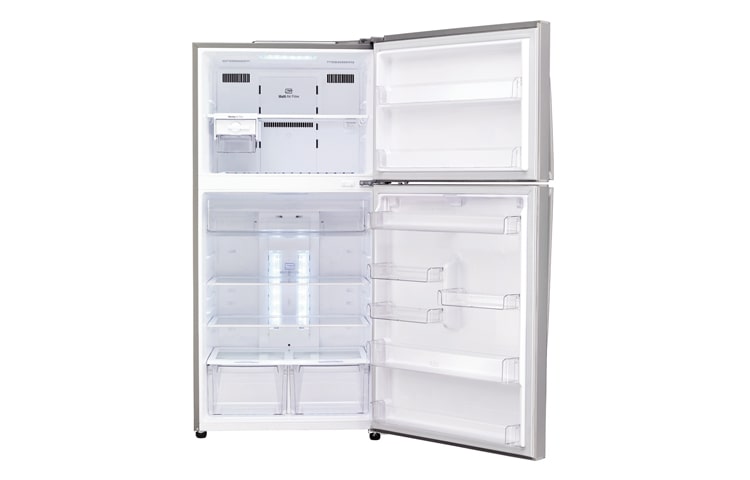 LG ثلاجة كبيرة بمجمد علوي مع ضاغط هواء عاكس, GN-M722HPHL, thumbnail 2