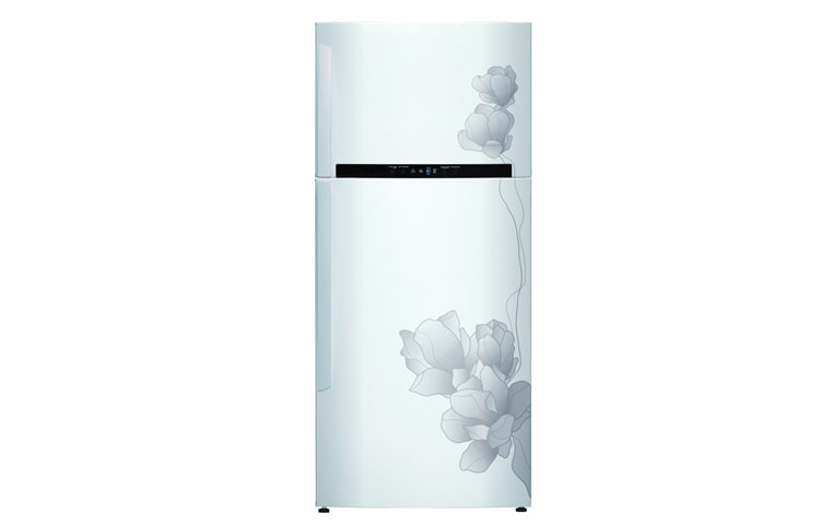LG ثلاجة كبيرة بمجمد علوي مع ضاغط هواء عاكس, GN-M722HPHL