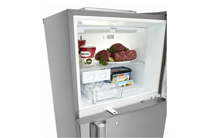 LG Compact Top Freezer Refrigerator with smart inverter compressor, GR-B312RLML, thumbnail 4