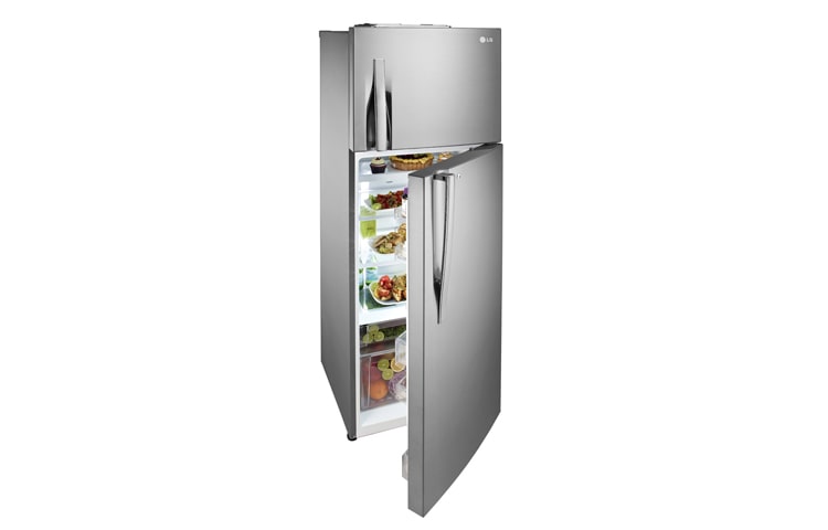 LG Compact Top Freezer Refrigerator with smart inverter compressor, GR-B352RLML, thumbnail 2