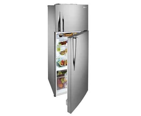LG Compact Top Freezer Refrigerator with smart inverter compressor, GR-B352RLML, thumbnail 2