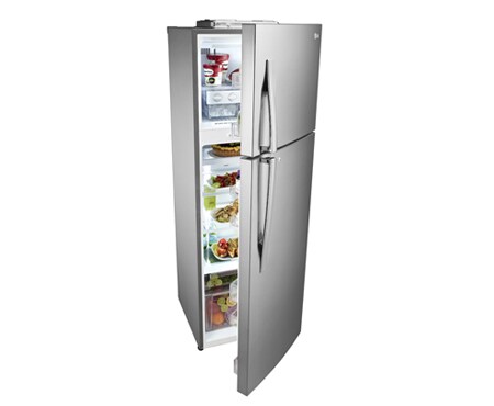 LG Compact Top Freezer Refrigerator with smart inverter compressor, GR-B352RLML, thumbnail 3
