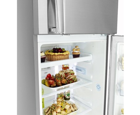 LG Compact Top Freezer Refrigerator with smart inverter compressor, GR-B352RLML, thumbnail 5