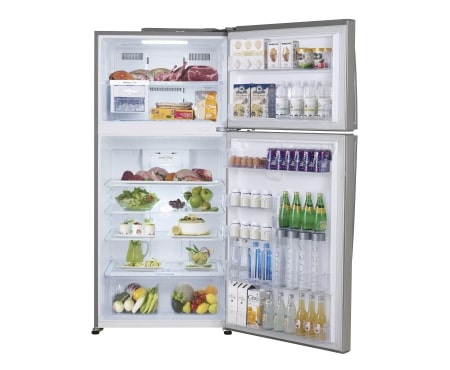 LG Capacious Top Freezer Refrigerator with smart inverter compressor, GR-B522GLHL, thumbnail 3