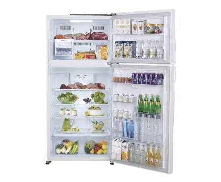LG Capacious Top Freezer Refrigerator with smart inverter compressor, GR-B522GQHL, thumbnail 3
