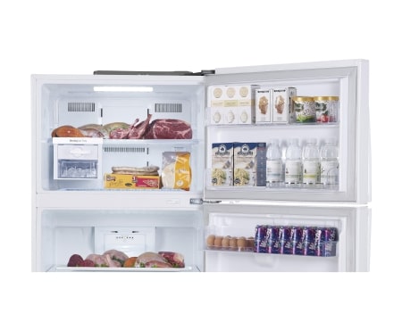 LG Capacious Top Freezer Refrigerator with smart inverter compressor, GR-B522GQHL, thumbnail 4