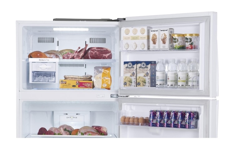 LG Capacious Top Freezer Refrigerator with smart inverter compressor, GR-B650GBHL, thumbnail 4