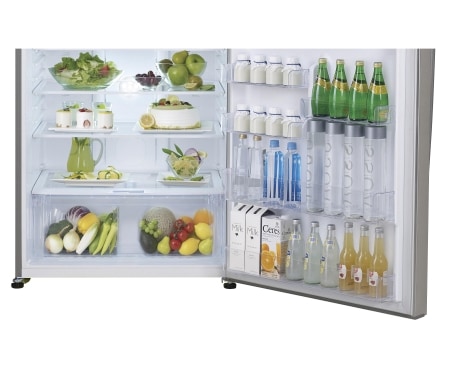 LG Capacious Top Freezer Refrigerator with smart inverter compressor, GR-B650GLHL, thumbnail 5