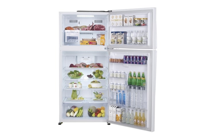 LG Capacious Top Freezer Refrigerator with smart invertor compressor, GR-B650GQHL, thumbnail 3