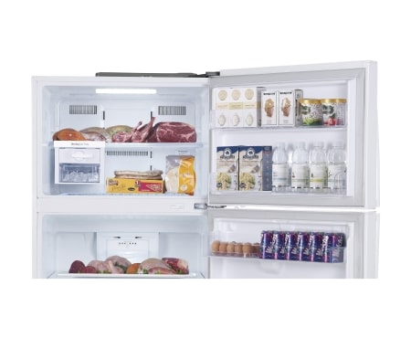 LG Capacious Top Freezer Refrigerator with smart invertor compressor, GR-B650GQHL, thumbnail 4
