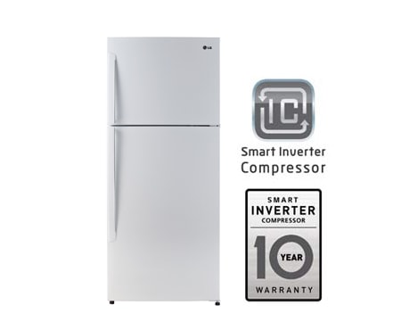 LG Capacious Top Freezer Refrigerator with smart invertor compressor, GR-B650GQHL, thumbnail 1