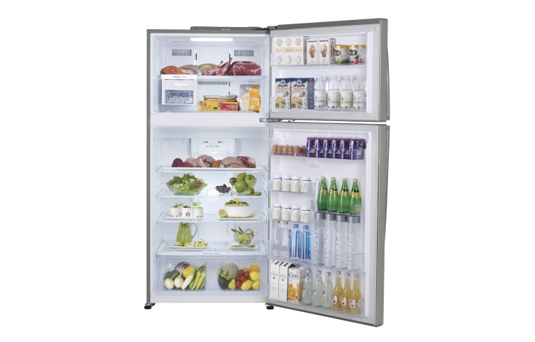 LG Wide Top Freezer Refrigerator with smart invertor compressor, GR-B782HLCM, thumbnail 3