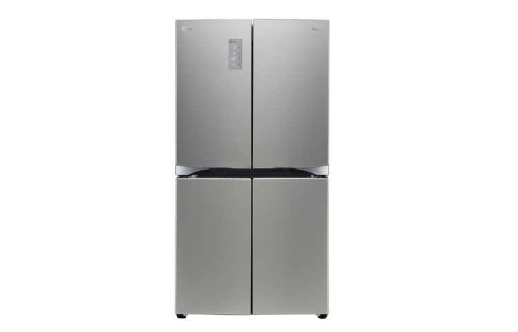 LG DOOR-IN-DOOR SIDE-BY-SIDE PREMIUM NOBEL STEEL FRIDGE, GR-M26FWSHL