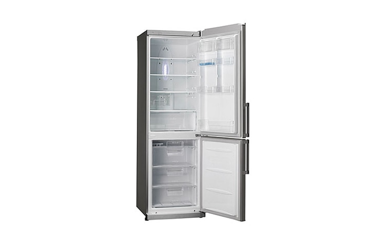 LG 2 Door Bottom Freezer Refrigerator, GRB429BVQ, thumbnail 2