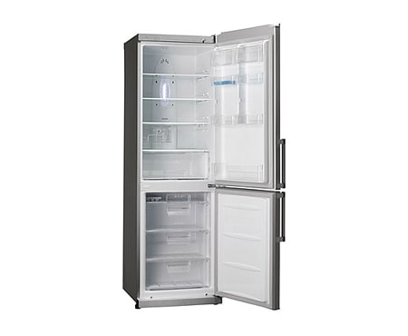 LG 2 Door Bottom Freezer Refrigerator, GRB429BVQ, thumbnail 2