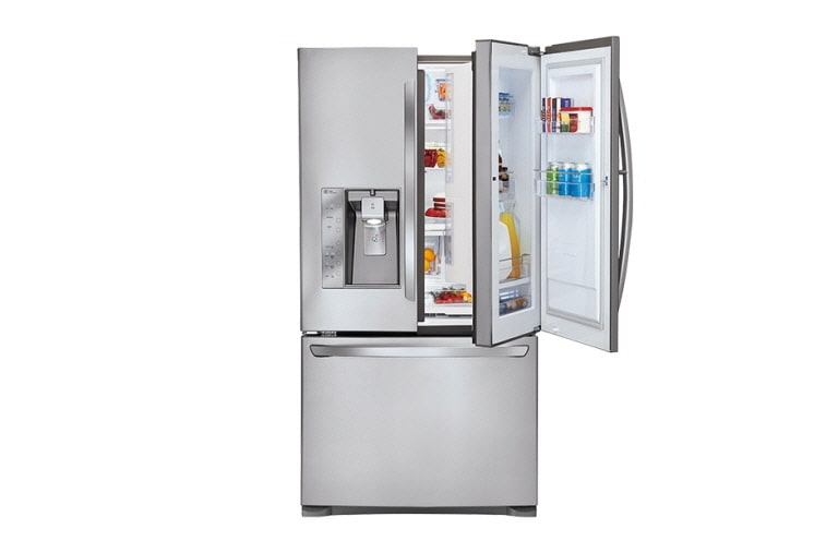LG Mega Capacity 3 Door Refrigerator , GR-J338LSJV, thumbnail 1