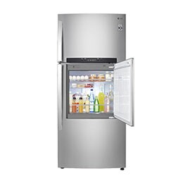 Door-in-Door Top Freezer Refrigerator that gives you easier access to the items you frequently need without opening the main door2