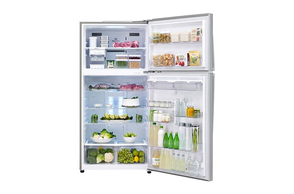 LG Wide Top Freezer Refrigerator with smart invertor compressor, GR-B822HLPM, thumbnail 7