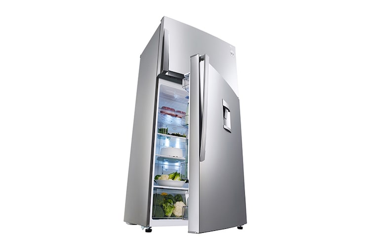 LG Wide Top Freezer Refrigerator with smart invertor compressor, GR-B822HLPM, thumbnail 3