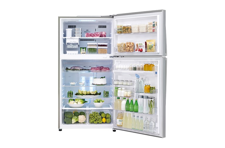 LG Wide Top Freezer Refrigerator with smart invertor compressor, GR-M782HLHM, thumbnail 7