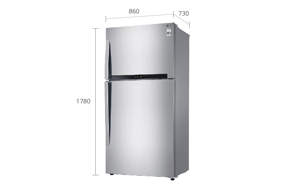 LG Wide Top Freezer Refrigerator with smart invertor compressor, GR-M782HLHM, thumbnail 11