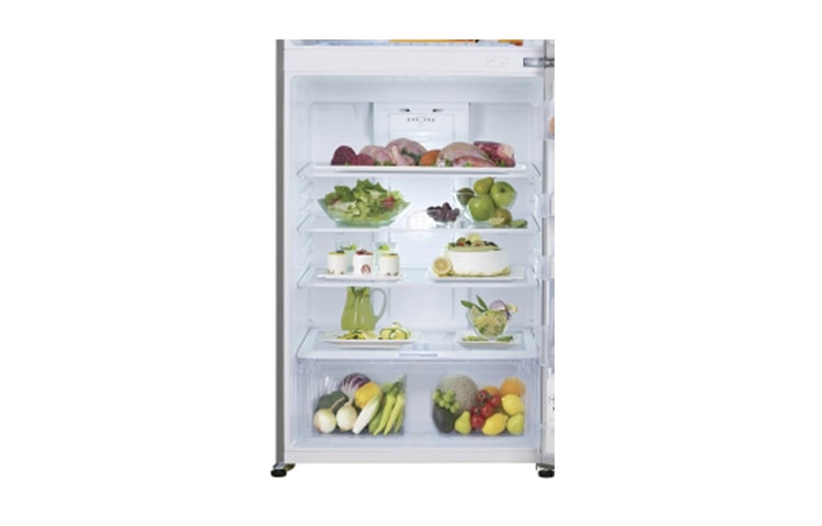 LG Capacious Top Freezer Refrigerator with smart inverter compressor, GR-B522GLHL, thumbnail 6