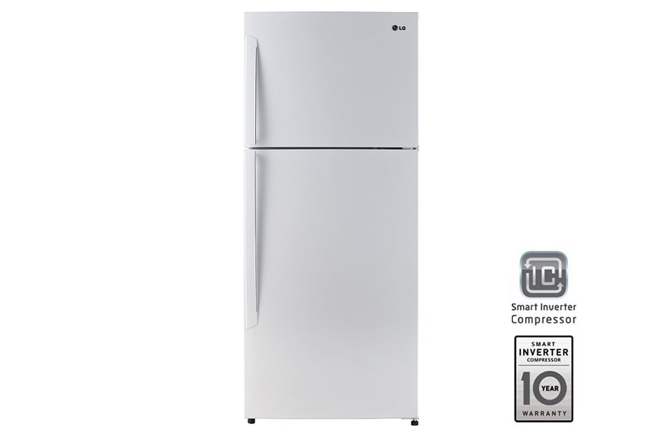 LG Capacious Top Freezer Refrigerator with smart inverter compressor, GR-B522GQHL