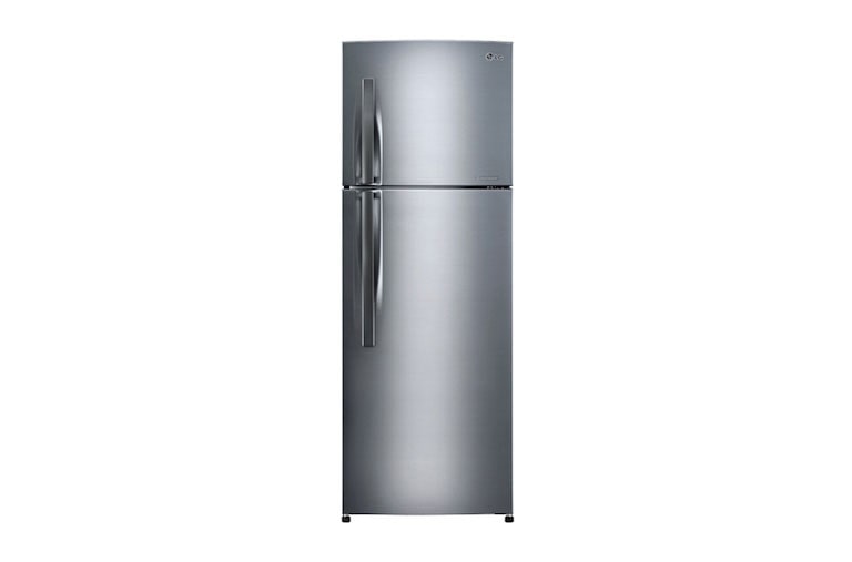 LG Compact Top Freezer Refrigerator with smart inverter compressor, GR-B422RLHL, thumbnail 1